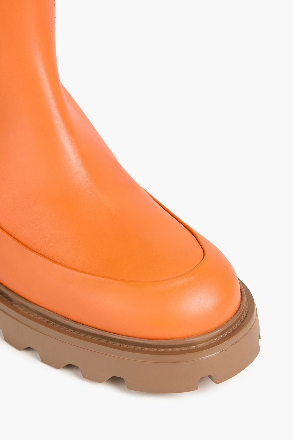 TOD'S بوت بطول الركبة من الجلد