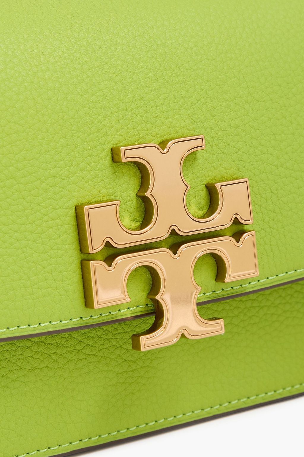 TORY BURCH Eleanor kleine Schultertasche aus Narbenleder