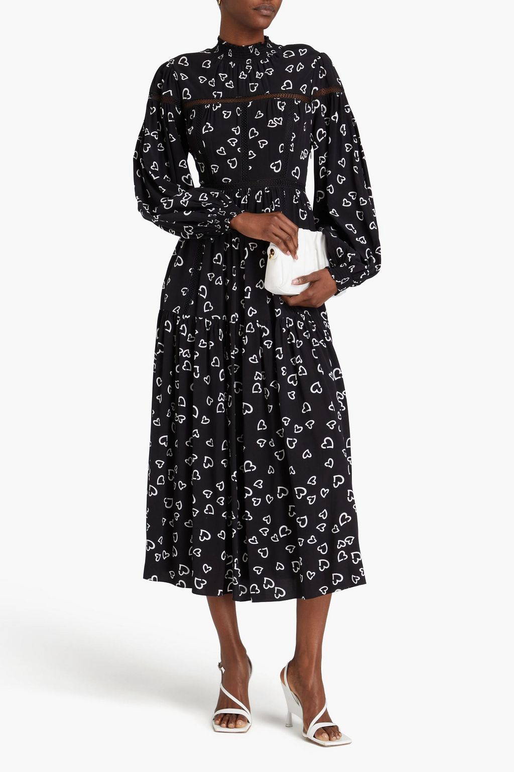 DIANE VON FURSTENBERG Cherie floral-print EcoVero™-blend crepe midi dress