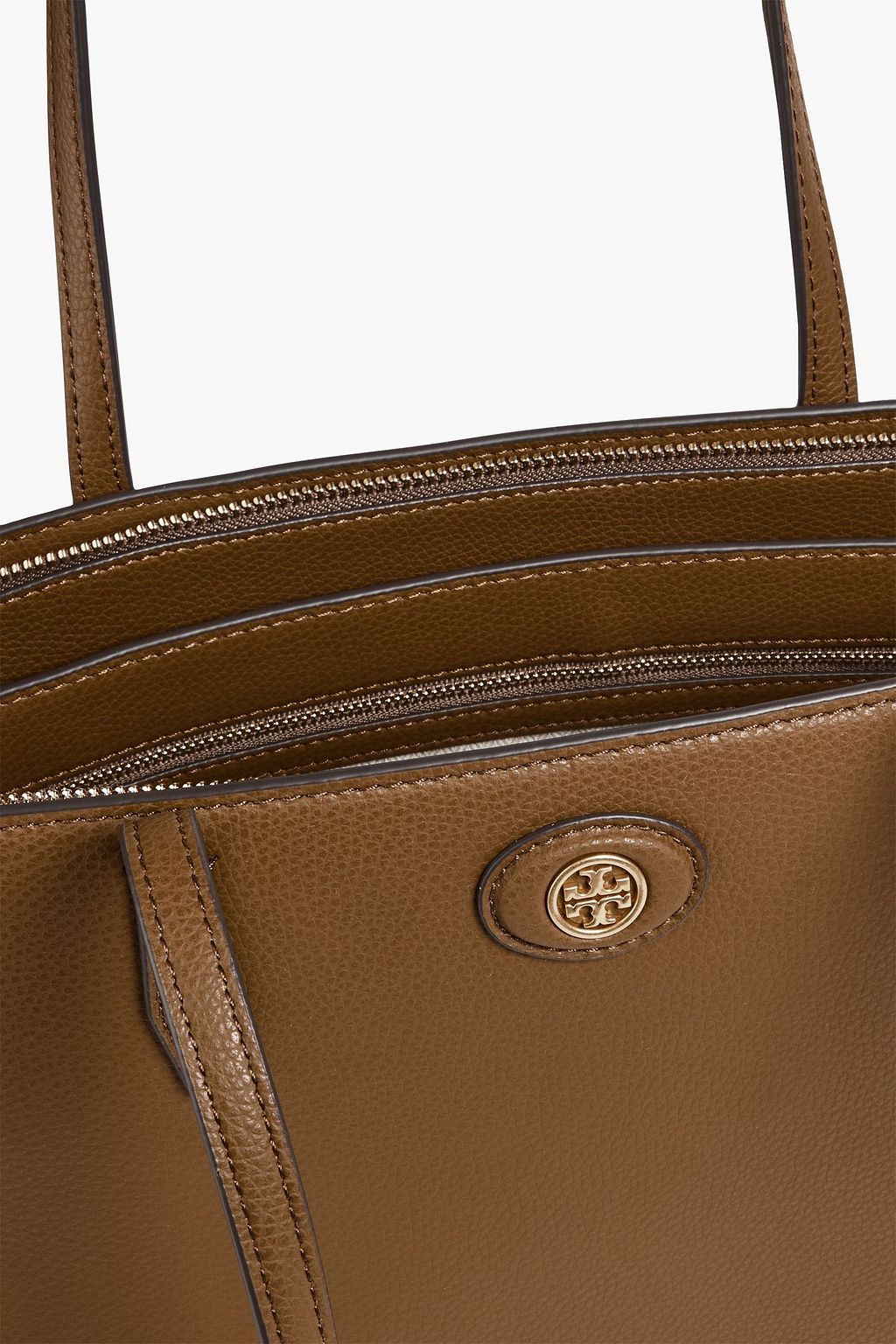 TORY BURCH Robinson pebbled-leather tote