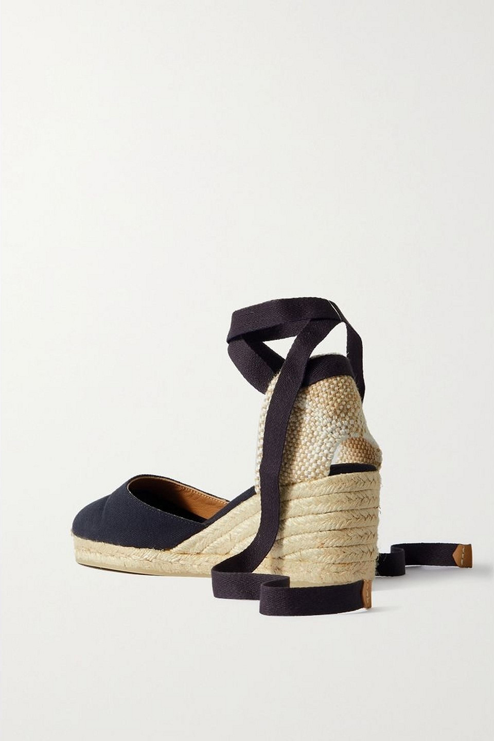CASTAñER CARINA 60 CANVAS WEDGE ESPADRILLES