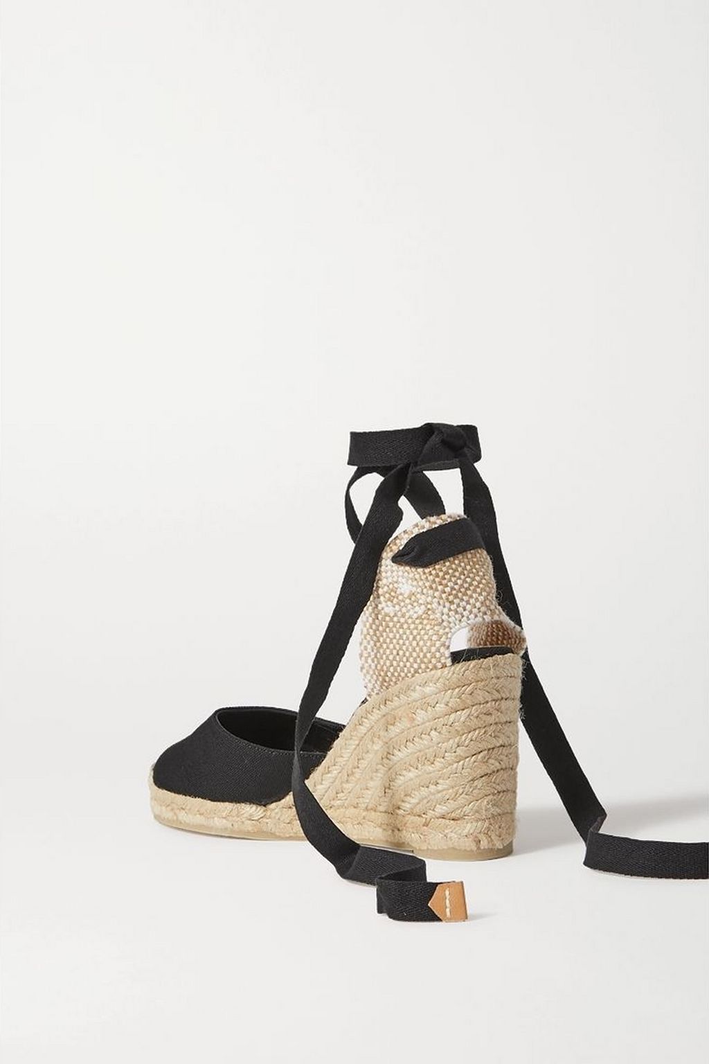 CASTAÑER Carina 80 canvas wedge espadrilles