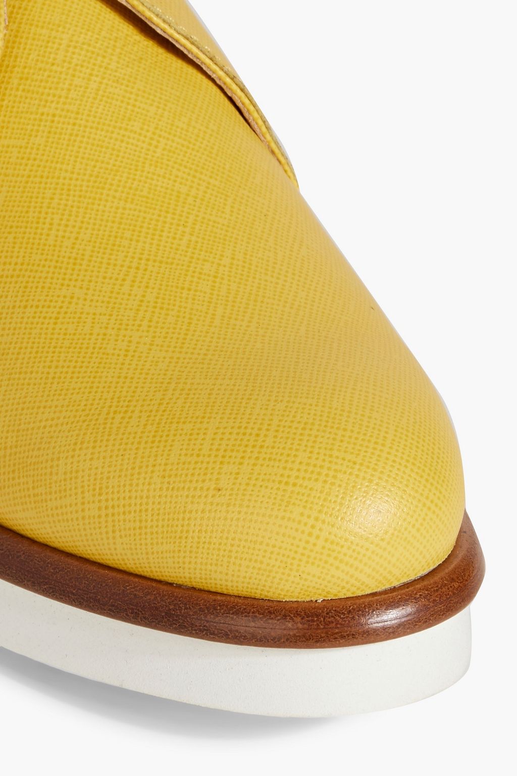 TOD'S Textured-leather brogues