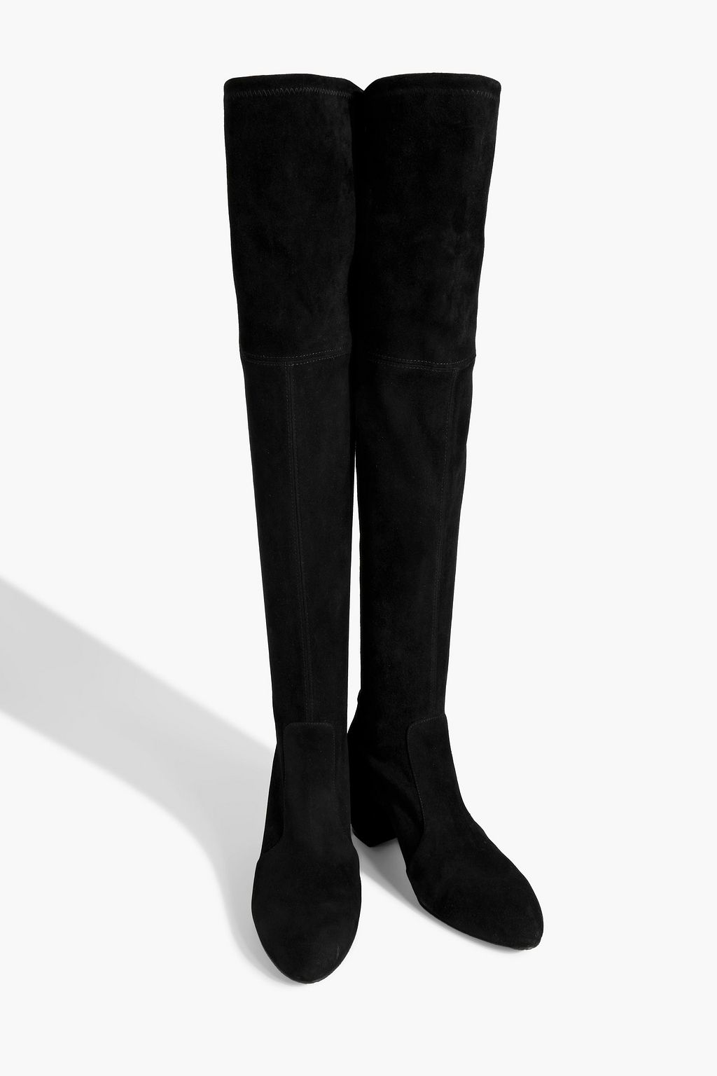 STUART WEITZMAN Yuliana stretch-suede over-the-knee-boots