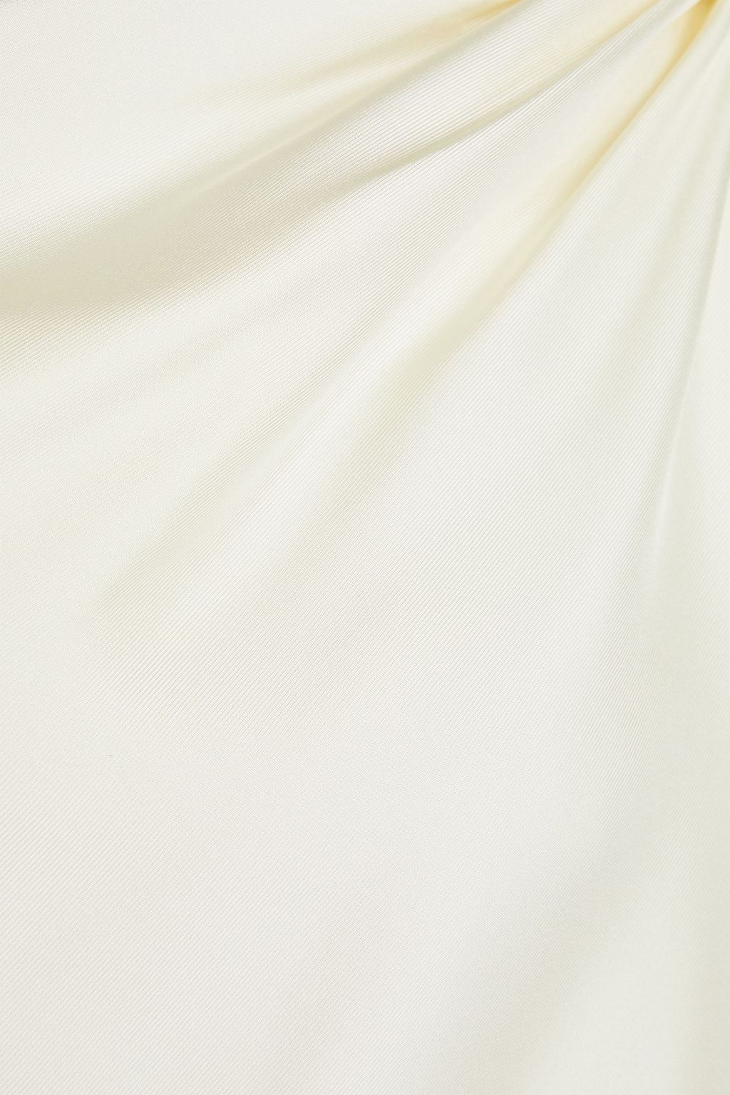 LOULOU STUDIO Adiran one-shoulder twisted silk-twill top