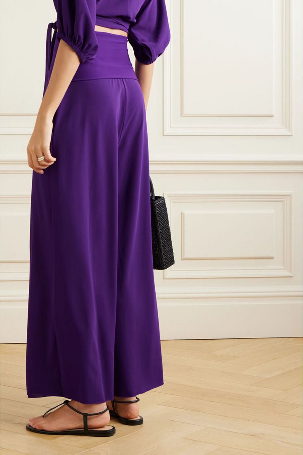 ERES Dao stretch-jersey wide-leg pants
