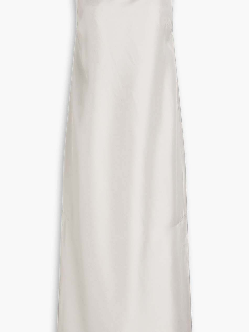sulum silk-twill midi dress
