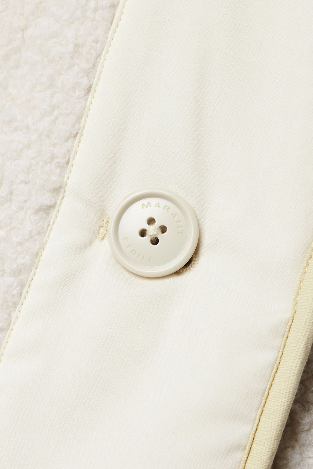 MARANT ÉTOILE Himemma reversible shell and cotton-fleece jacket