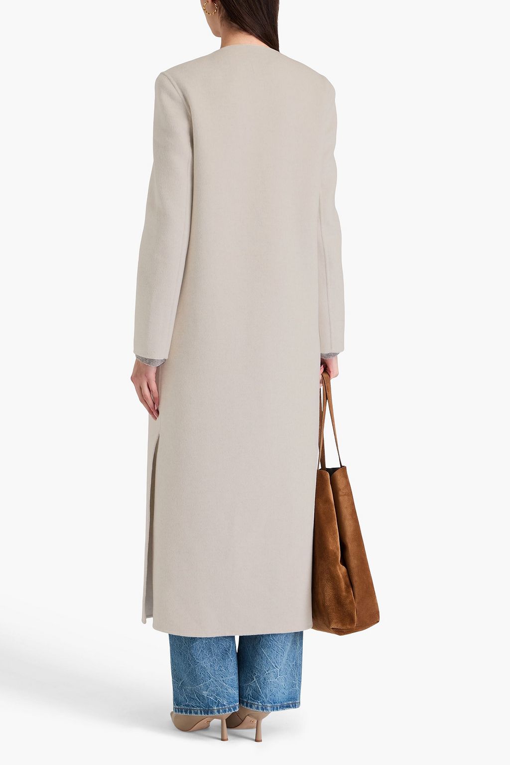 LOULOU STUDIO Martil wool and cashmere-blend felt coat