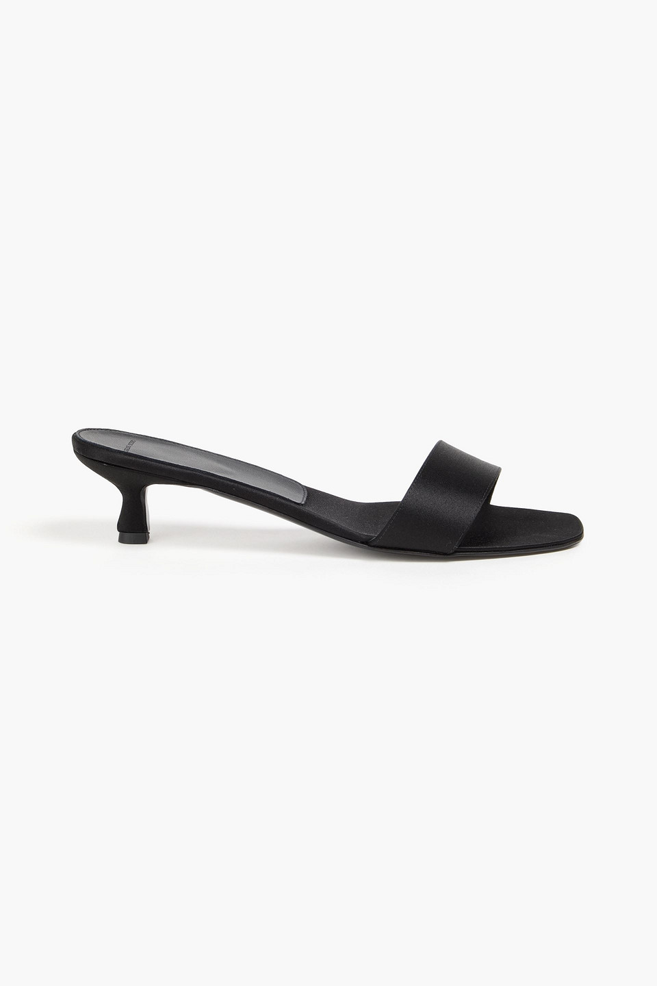 LOULOU STUDIO ELYS SATIN MULES