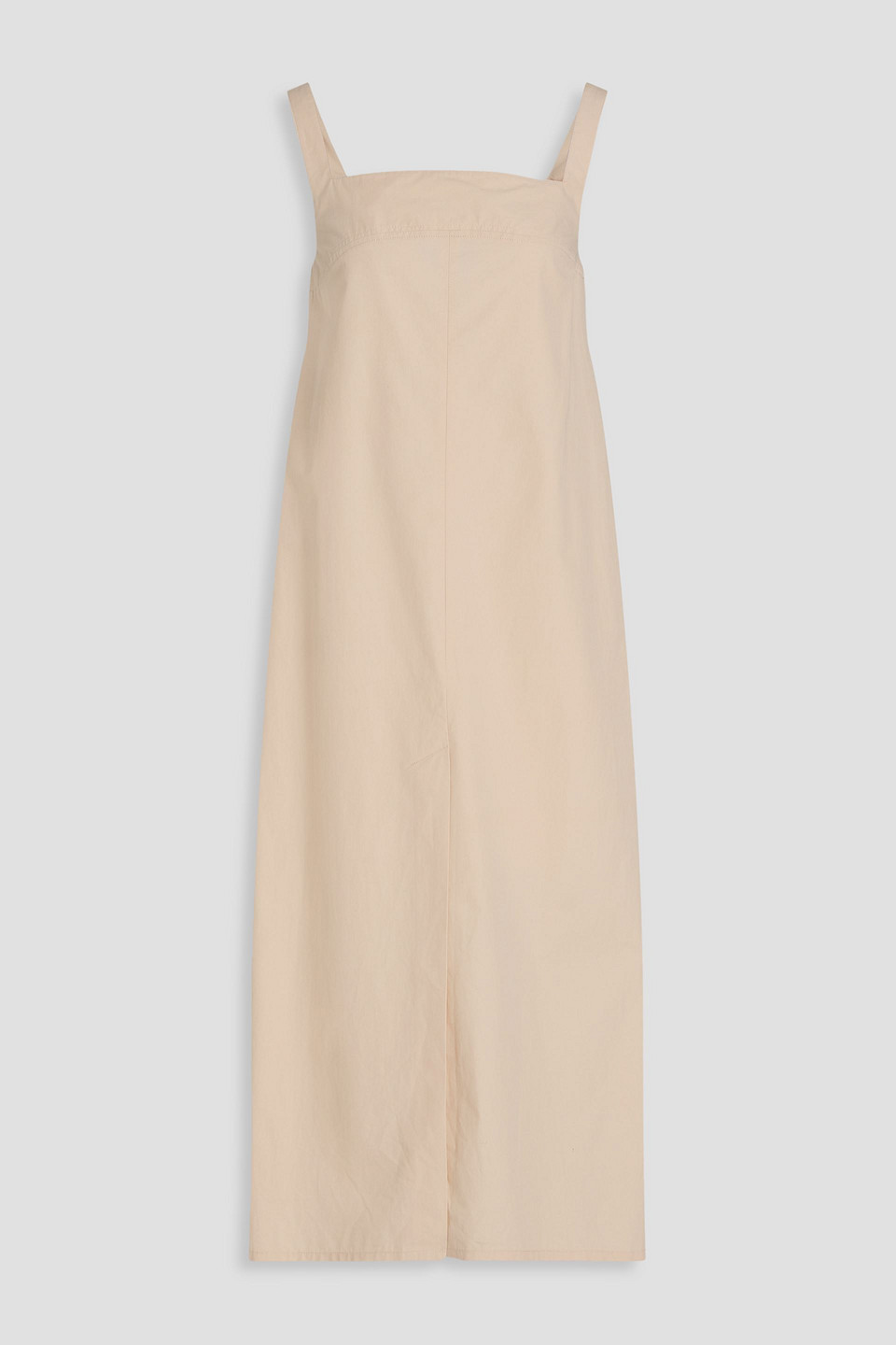 Loulou Studio Makeen Cotton-poplin Midi Dress In Rosa