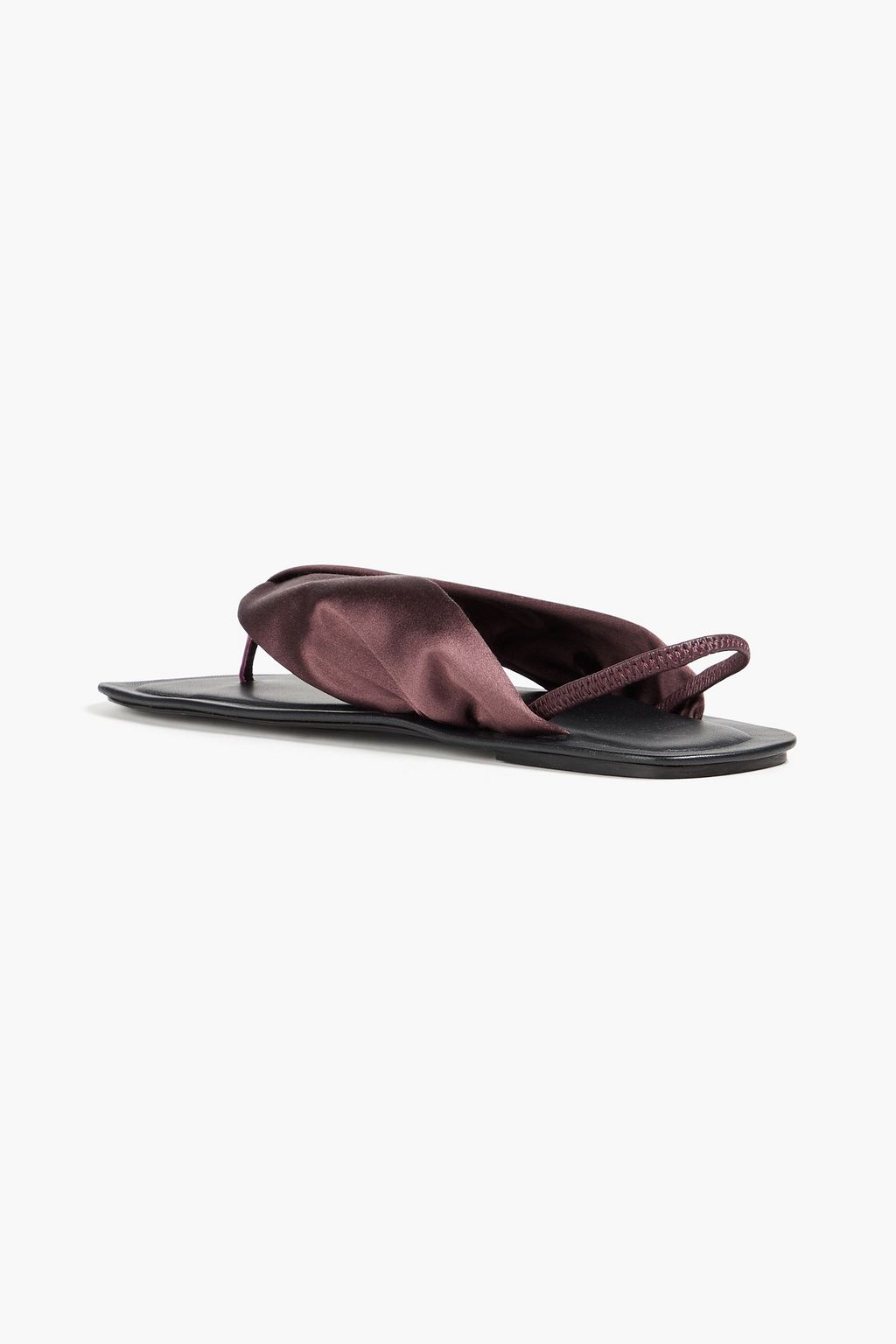 LOULOU STUDIO Zila satin slingback sandals