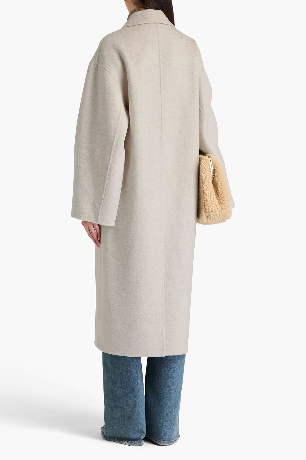 LOULOU STUDIO Borneo doubled-breasted wool and cashmere-blend felt coat