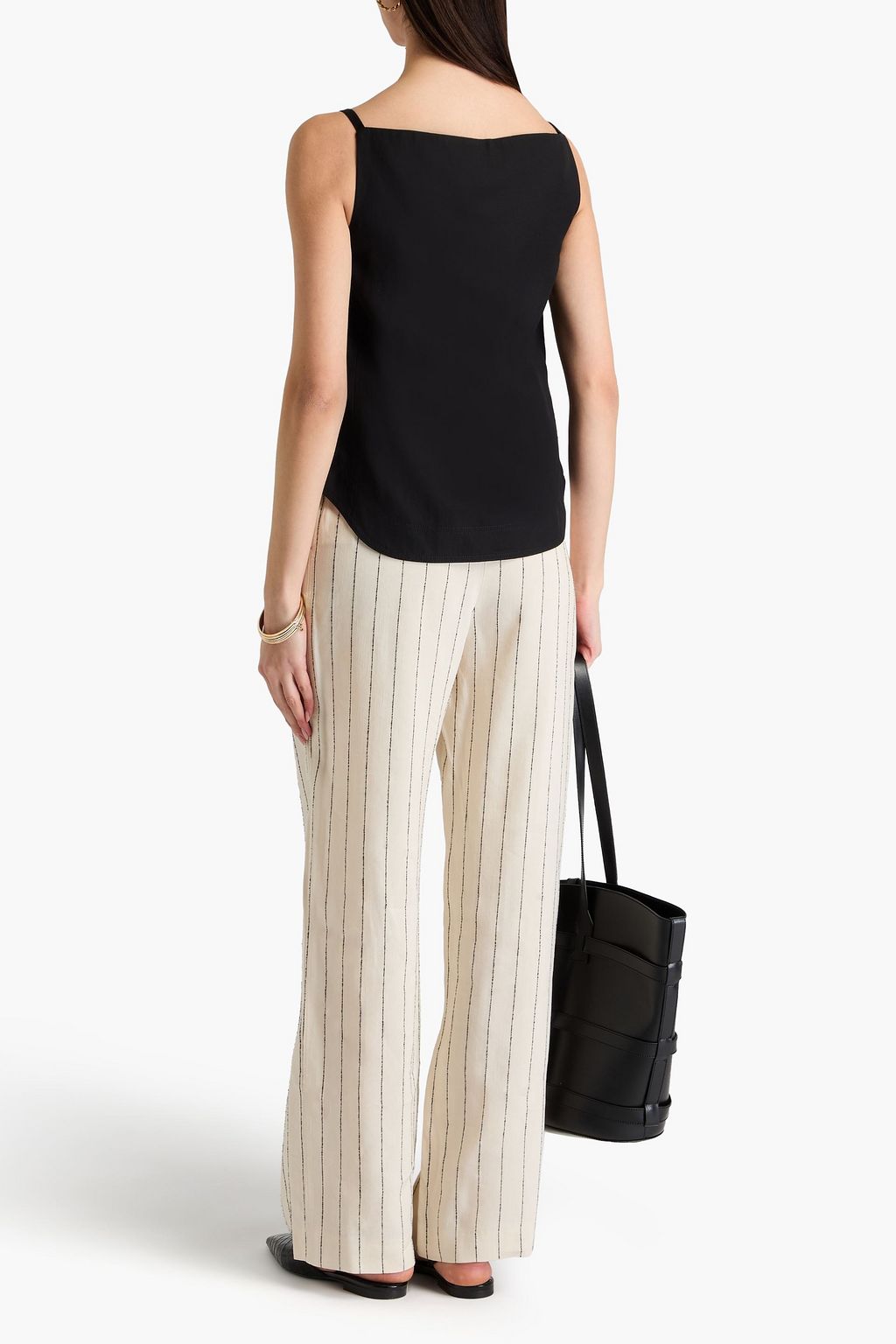 LOULOU STUDIO Mihant twill top