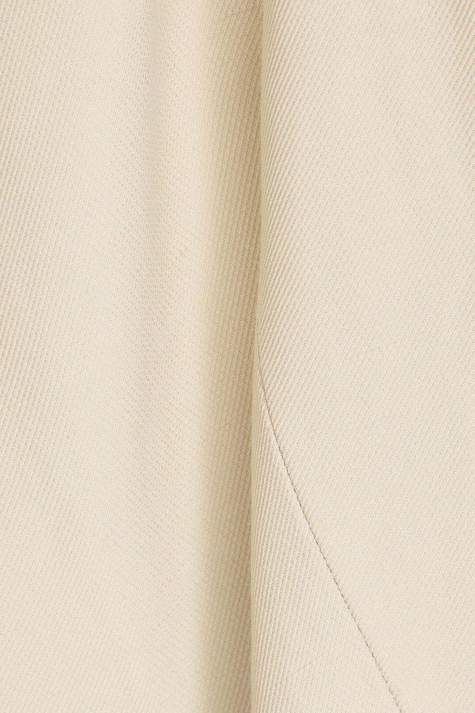 Shop Loulou Studio Mihant Twill Top In Cream