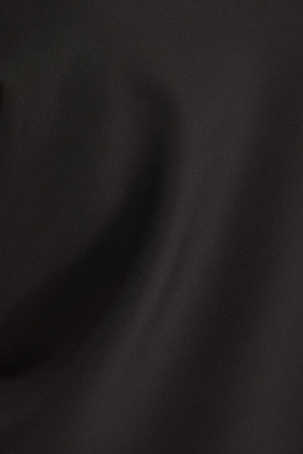 RHEA COSTA فستان طويل مكشوف الكتف من الكريب