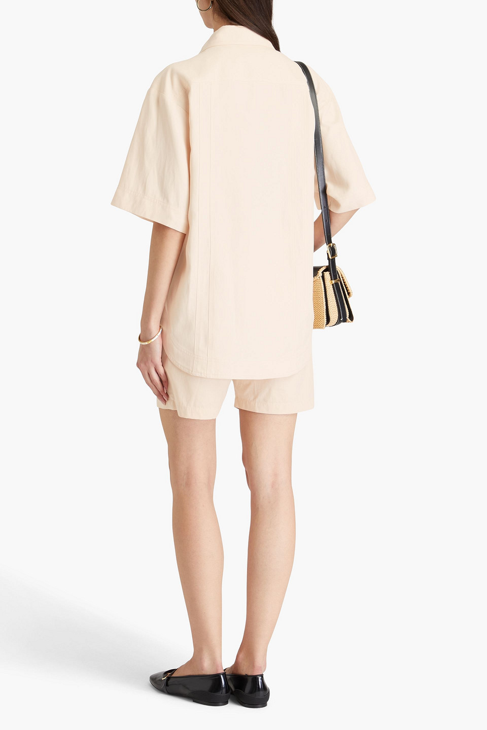 LOULOU STUDIO MOHELI TWILL SHIRT