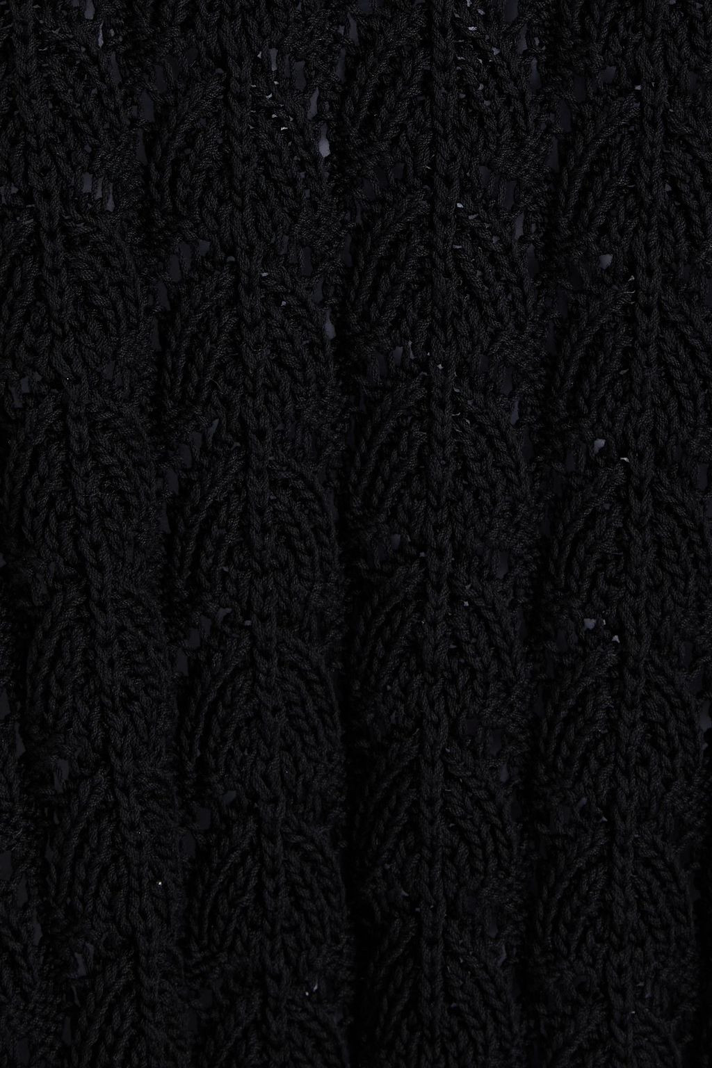 LOULOU STUDIO Doni crocheted cotton mini dress
