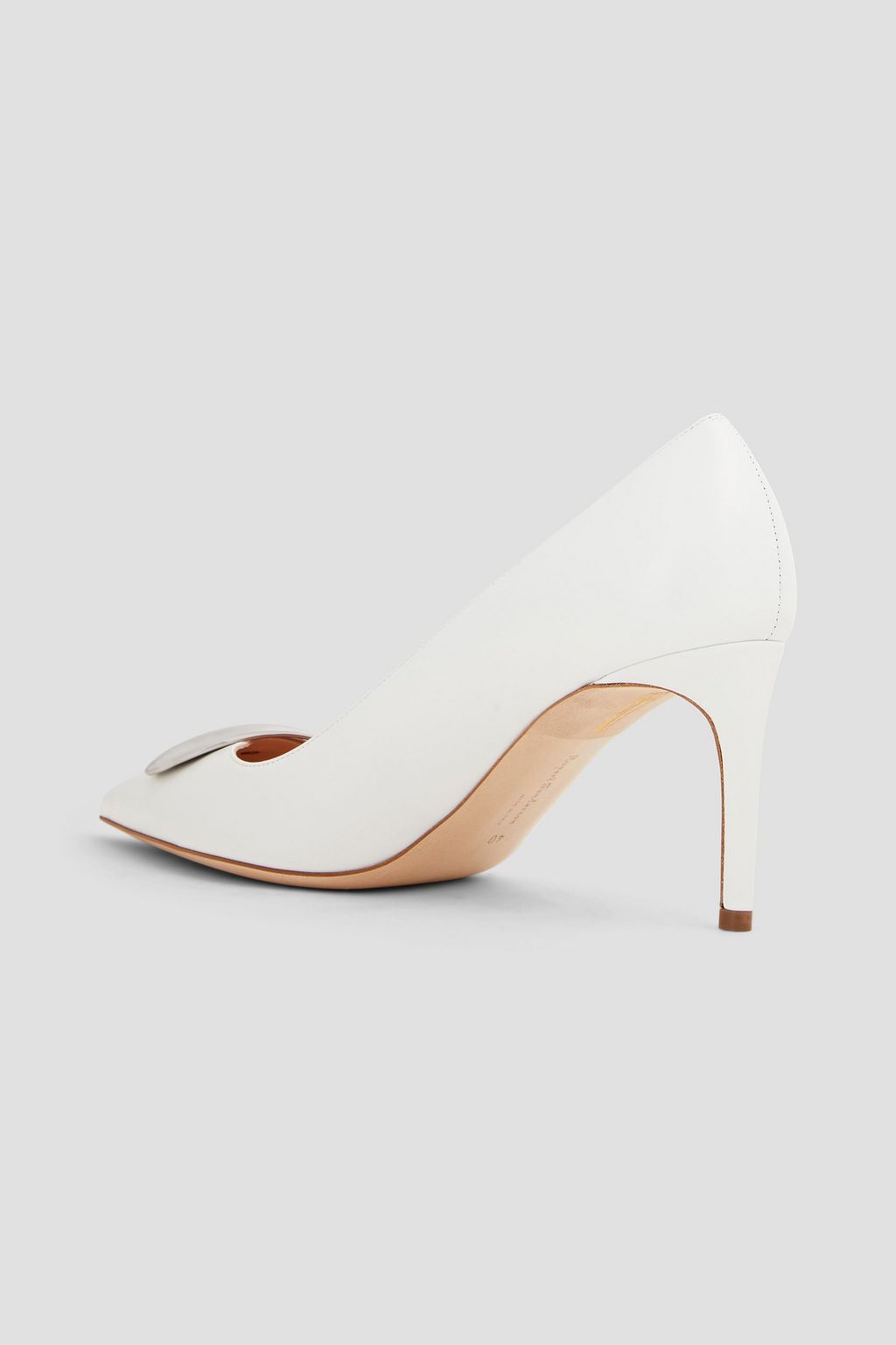 RUPERT SANDERSON Embellished leather pumps