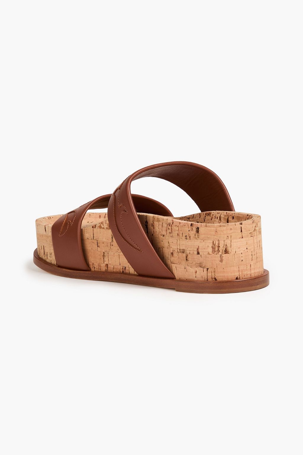 GABRIELA HEARST Striker laser-cut leather platform sandals