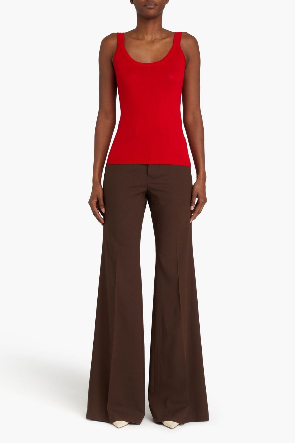 GABRIELA HEARST Toby cashmere and silk-blend tank