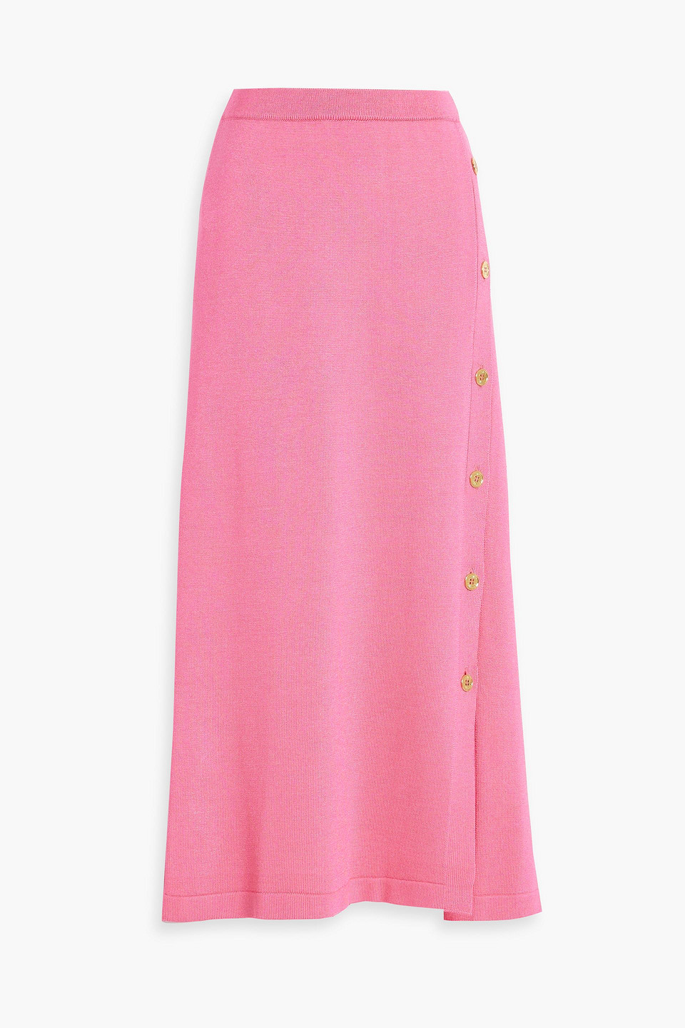 Moschino High-waisted Tweed Skirt In Pink