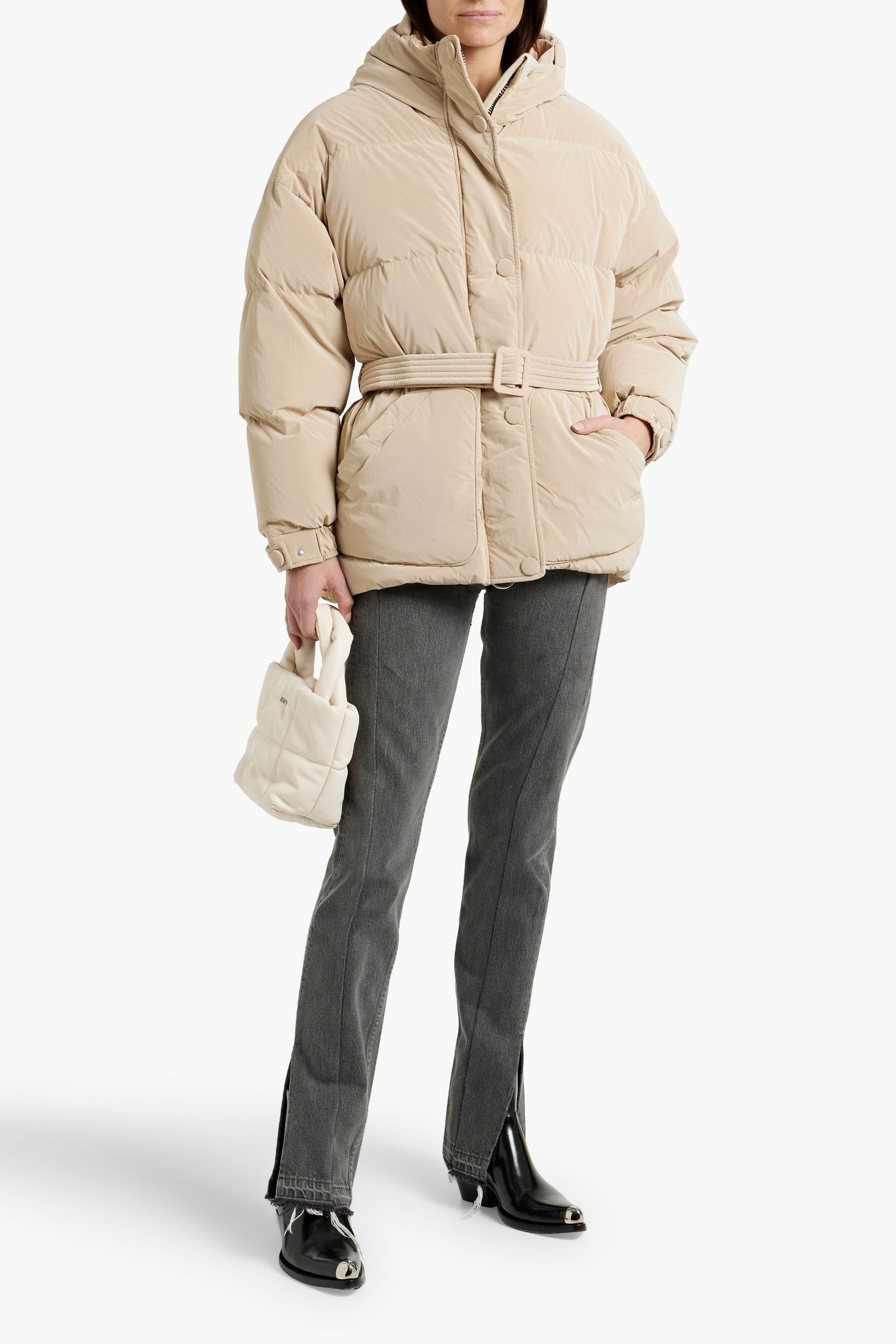 IENKI IENKI Michlin quilted cotton-shell hooded down jacket