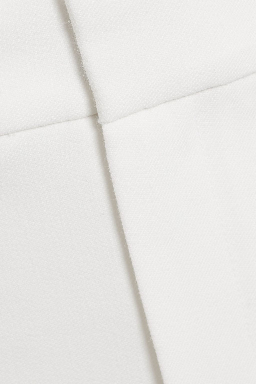 A.L.C. Sophie II satin-trimmed crepe flared pants