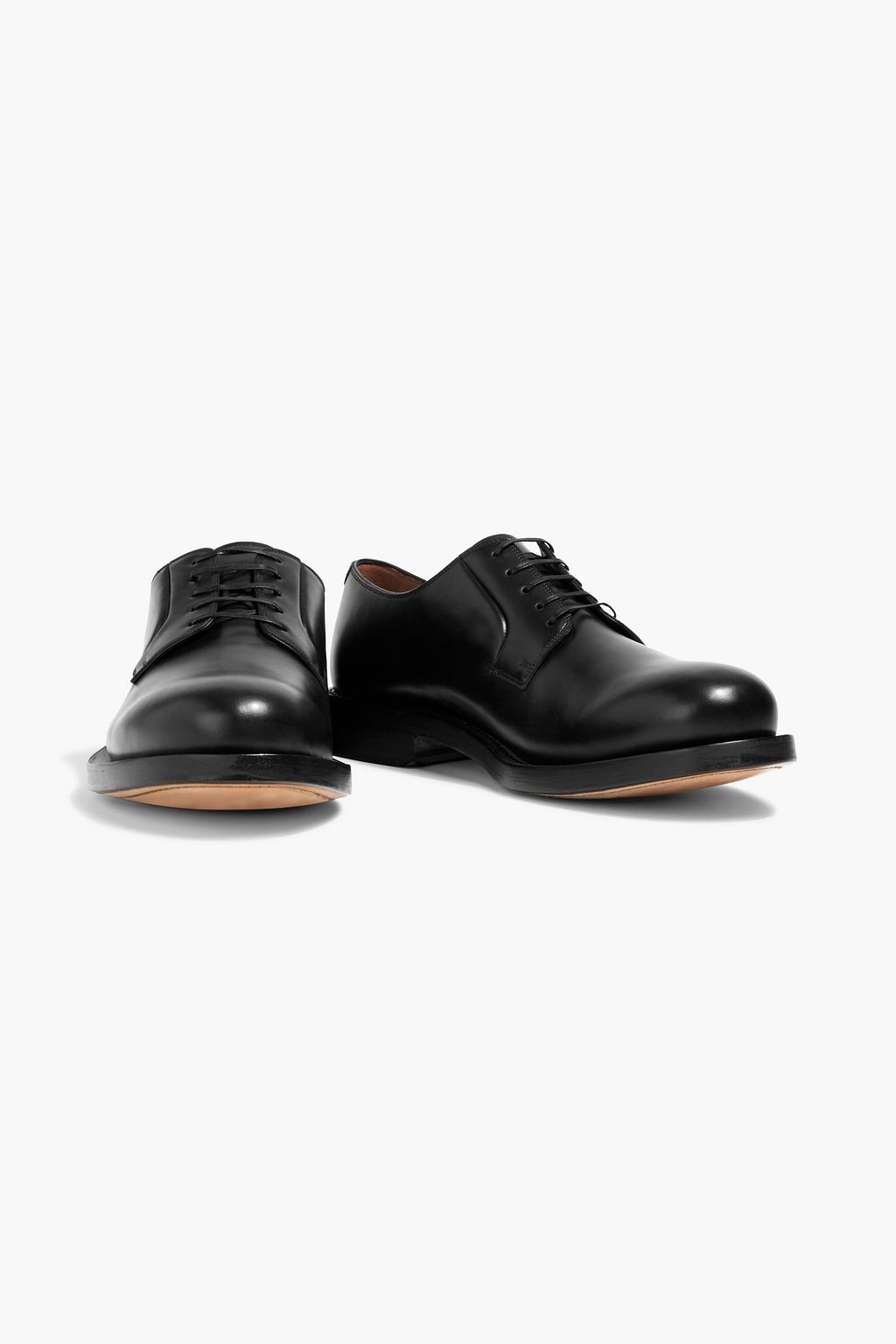 FERRAGAMO Leather derby shoes
