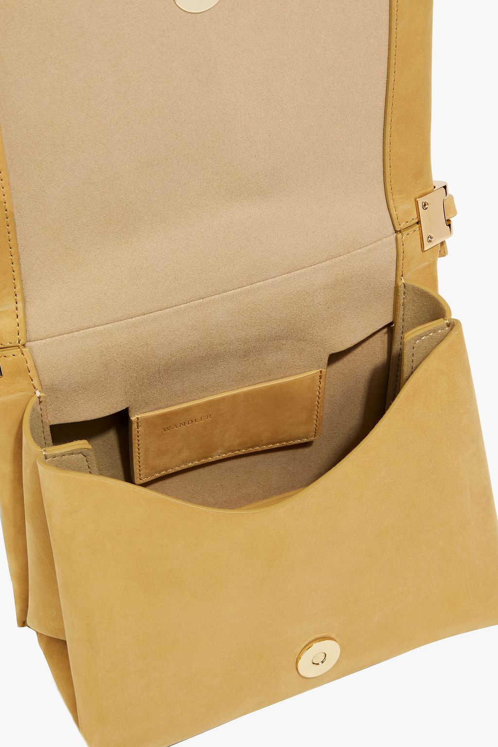 WANDLER Uma suede shoulder bag