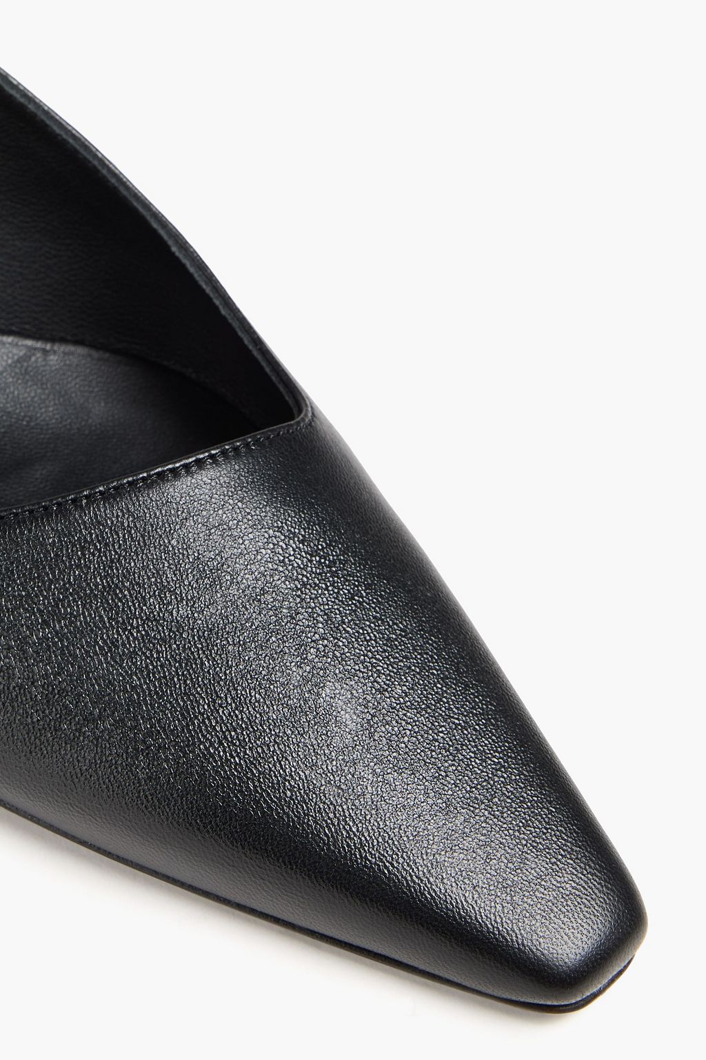 LOULOU STUDIO Abside leather slingback pumps