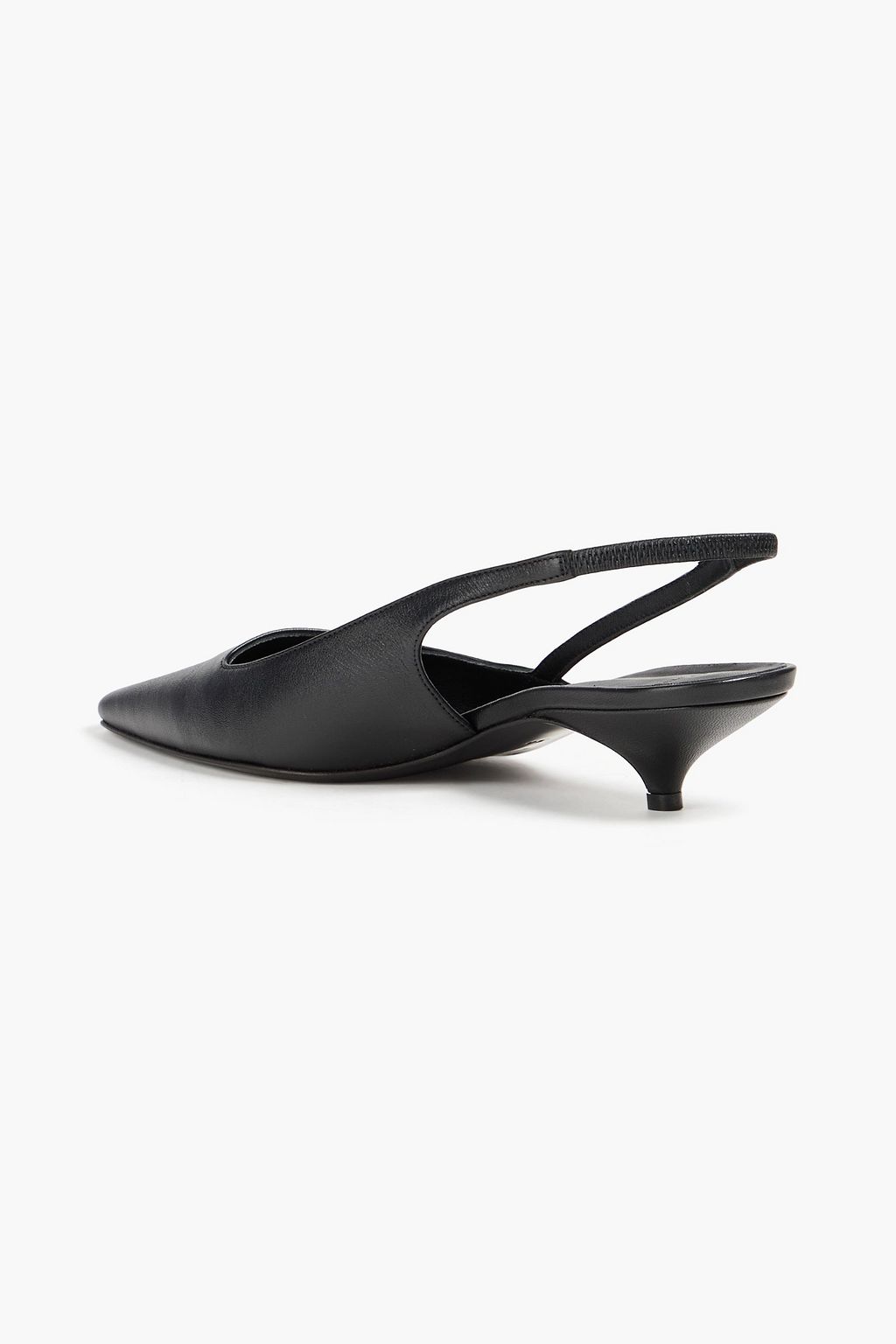 LOULOU STUDIO Abside leather slingback pumps