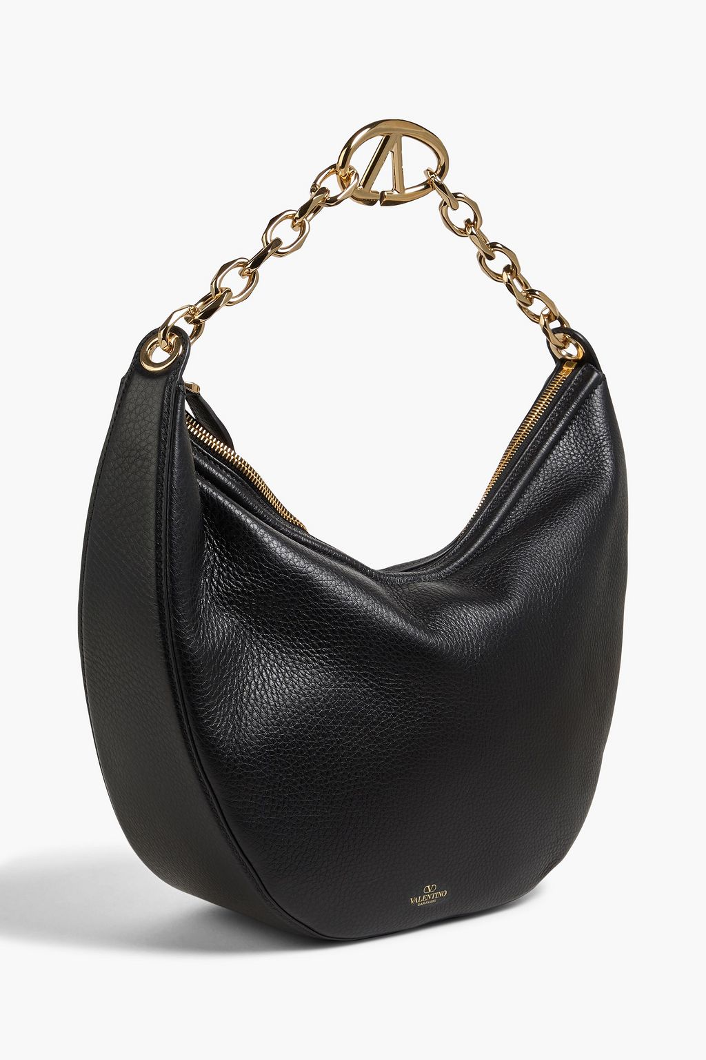 VALENTINO GARAVANI VLOGO Chain leather shoulder bag