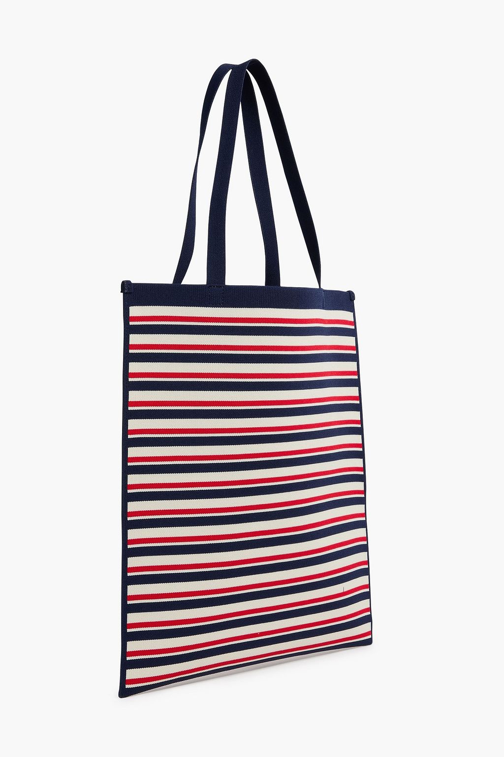 MARNI Striped canvas tote