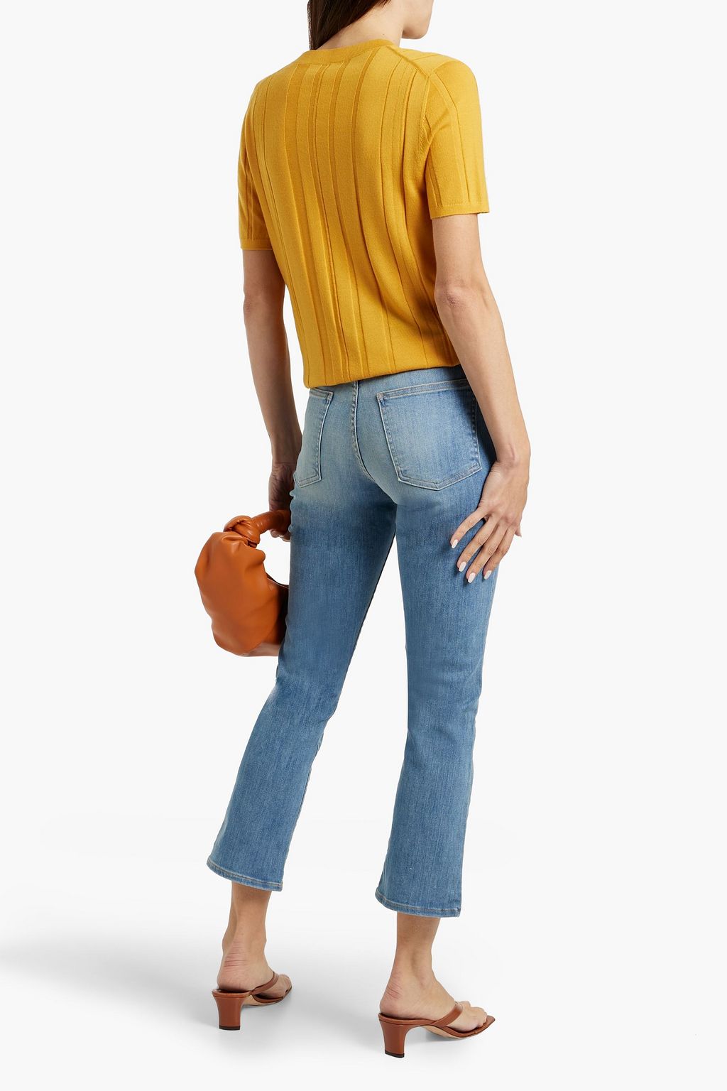 VERONICA BEARD Carly high-rise kick-flare jeans