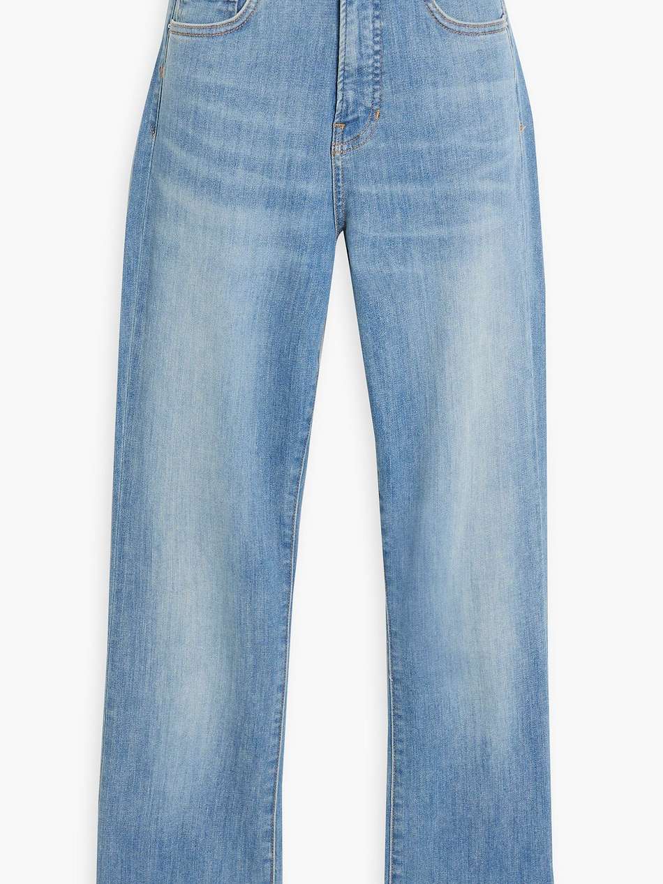 carly high-rise kick-flare jeans