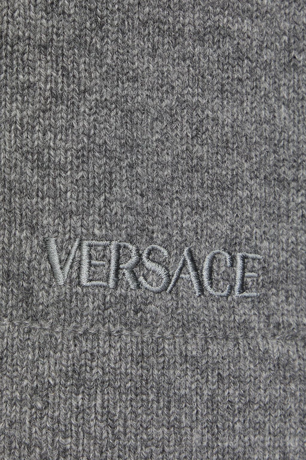 VERSACE كنزة رياضية من مزيج الصوف والكشمير