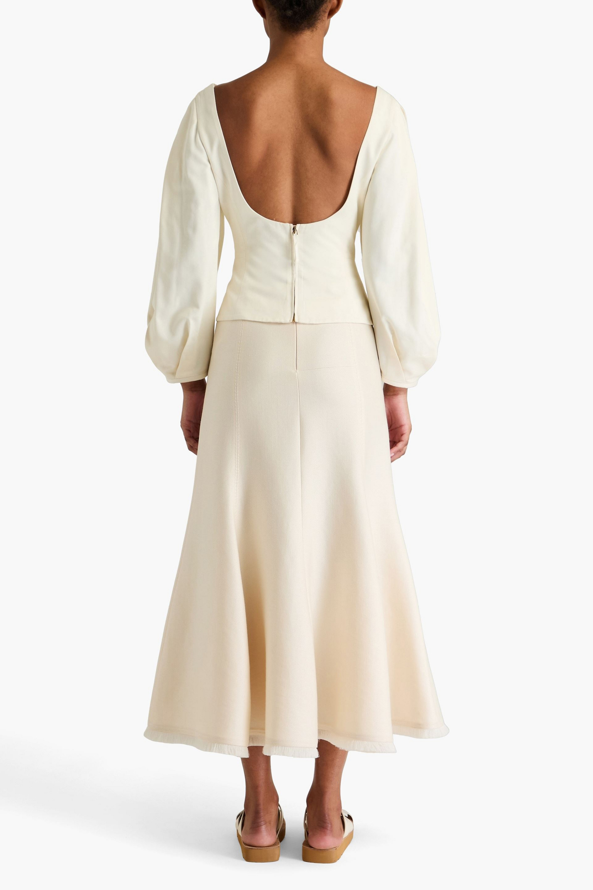 Gabriela Hearst Sophia silk-twill blouse