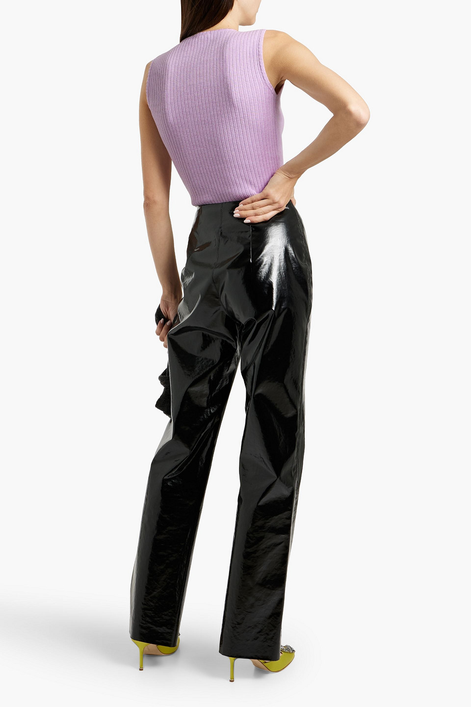 PUCCI RIBBED COTTON TANK 