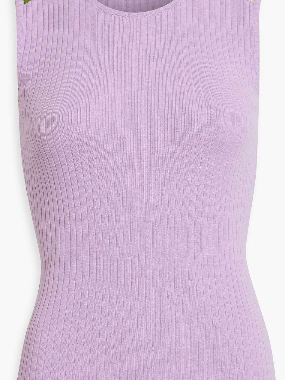 ribbed cotton tank