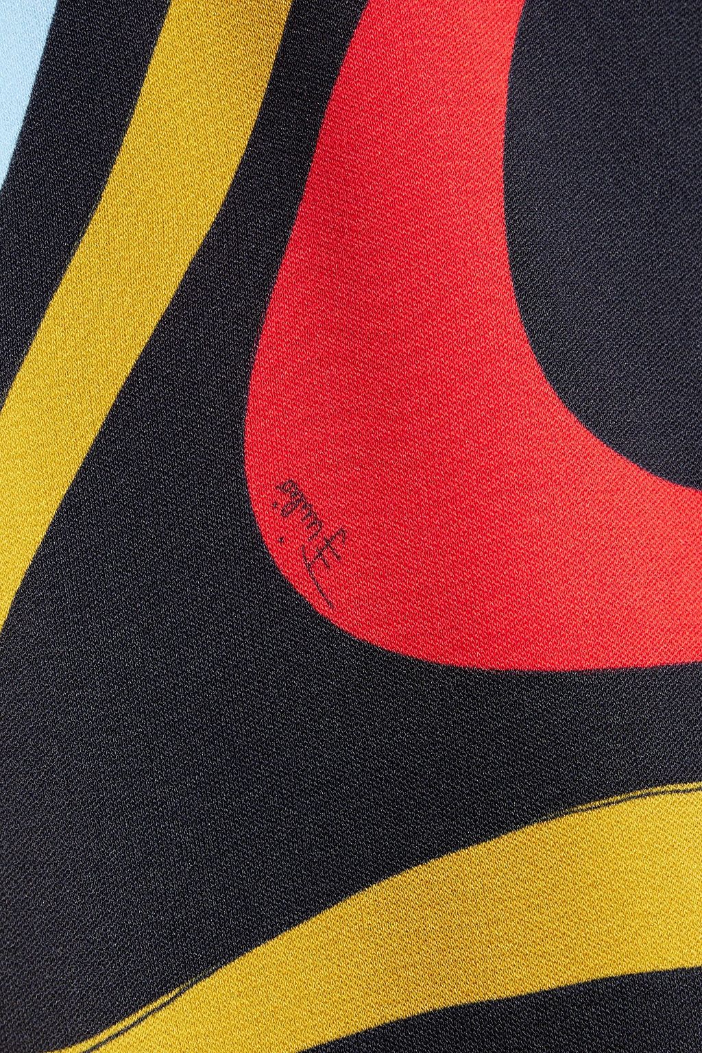 PUCCI Printed stretch-jersey mini dress