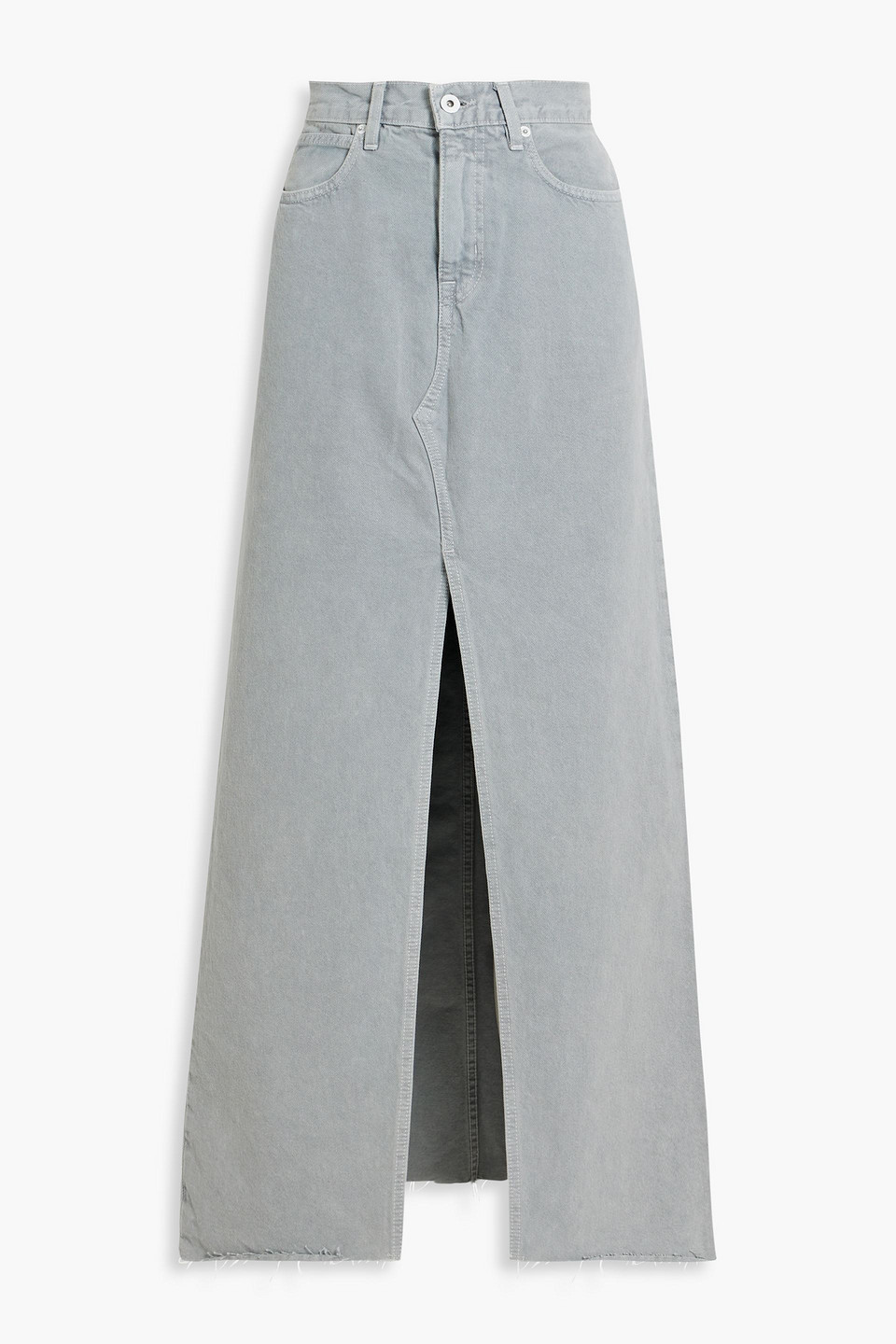 SLVRLAKE DENIM MAXI SKIRT 