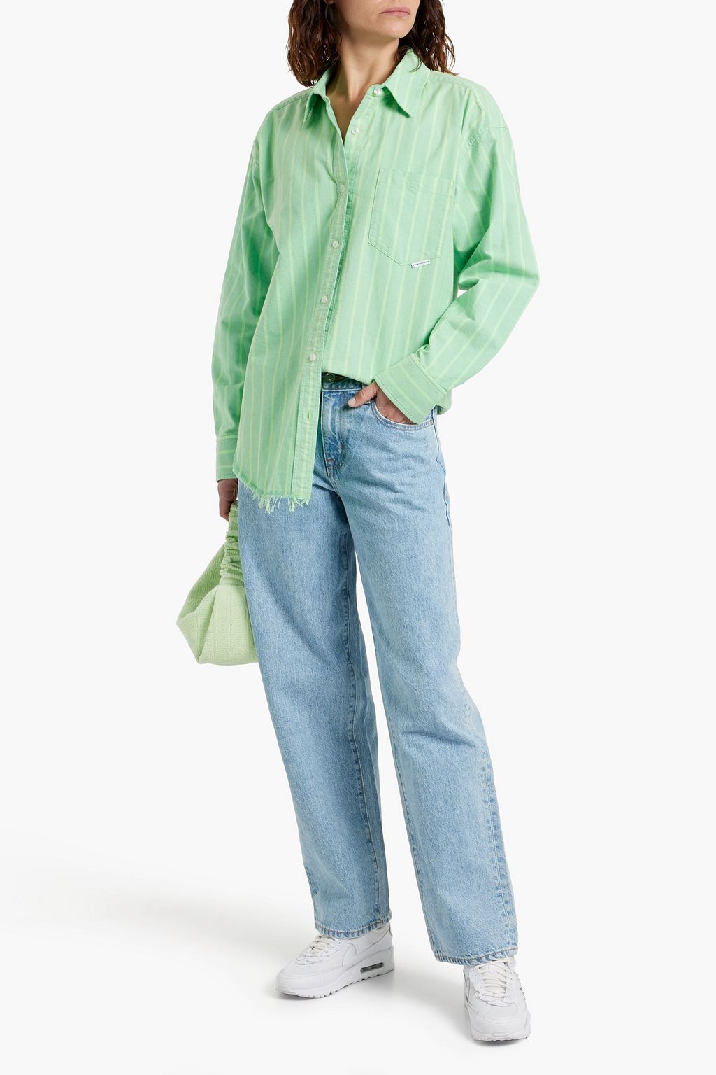 SLVRLAKE Tess high-rise straight-leg jeans