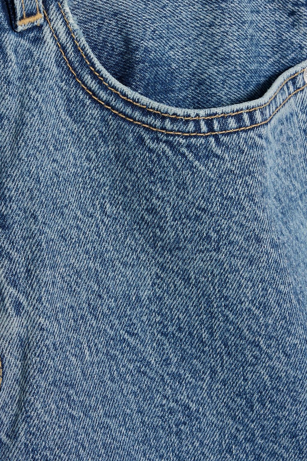 SLVRLAKE Dallas denim maxi skirt