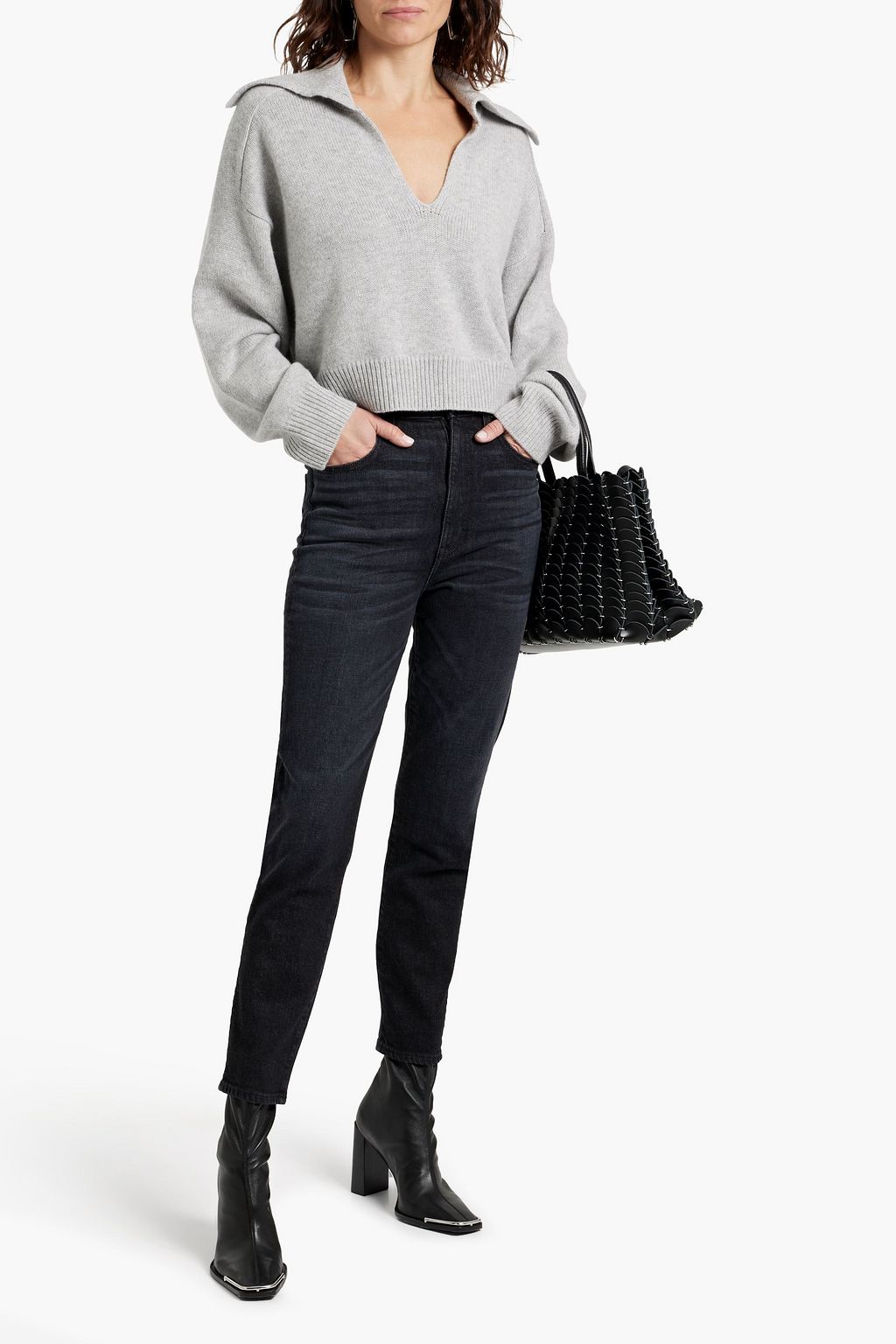SLVRLAKE Beatnik high-rise slim-leg jeans