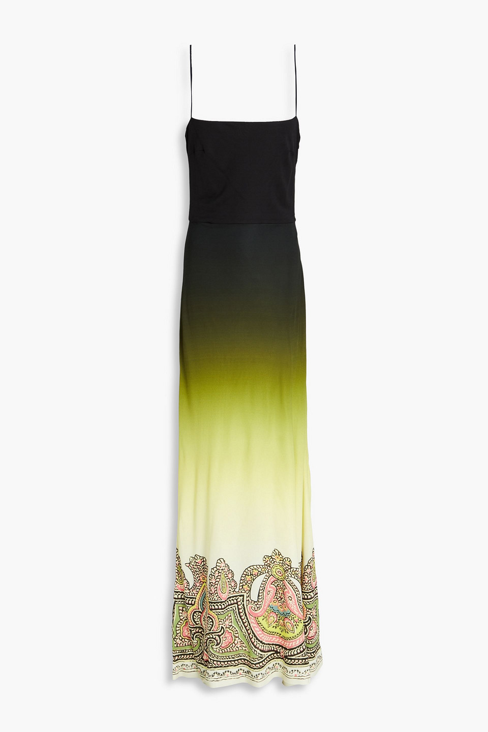 ETRO PRINTED JERSEY MAXI DRESS