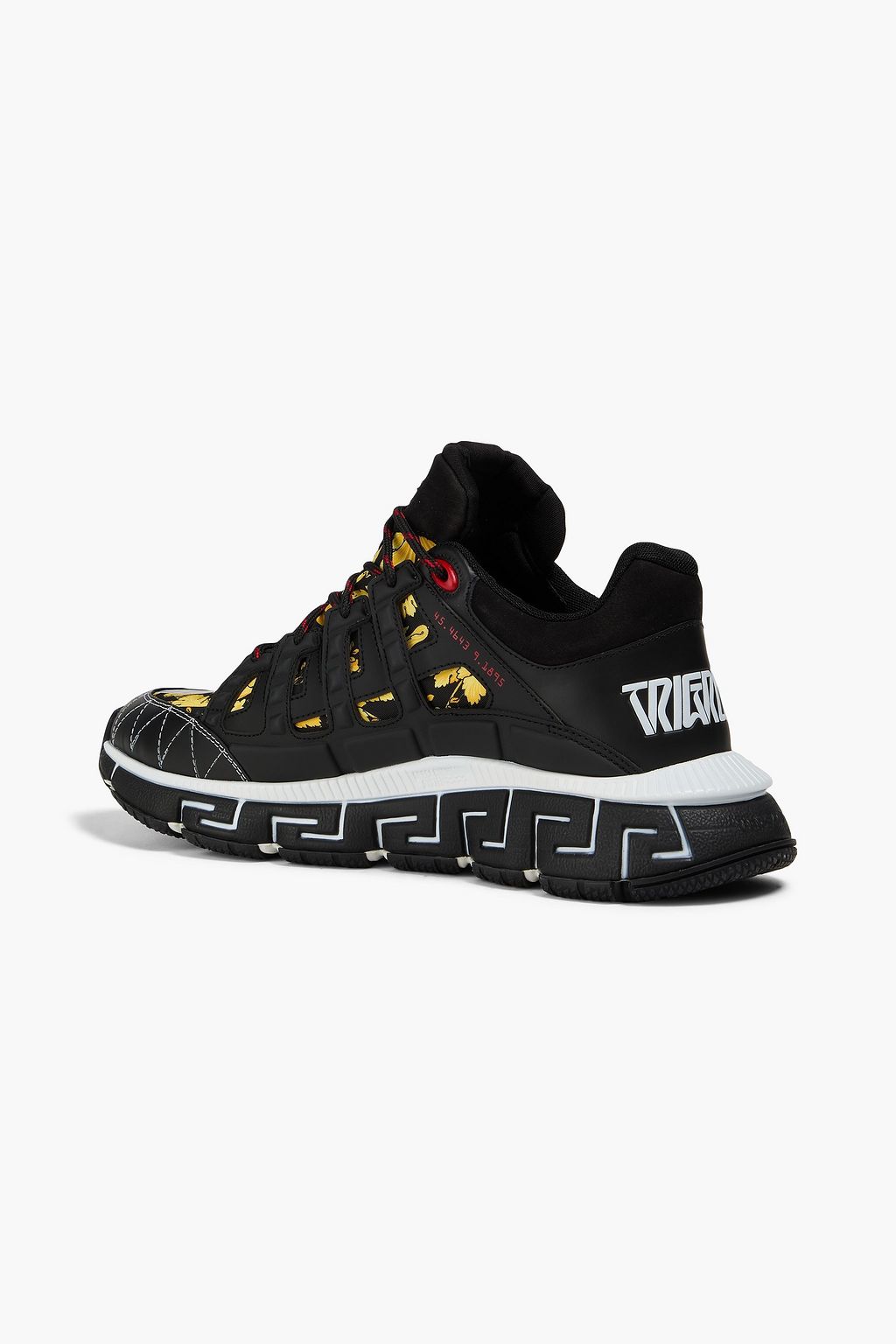 VERSACE 프린트 쉘 스니커즈