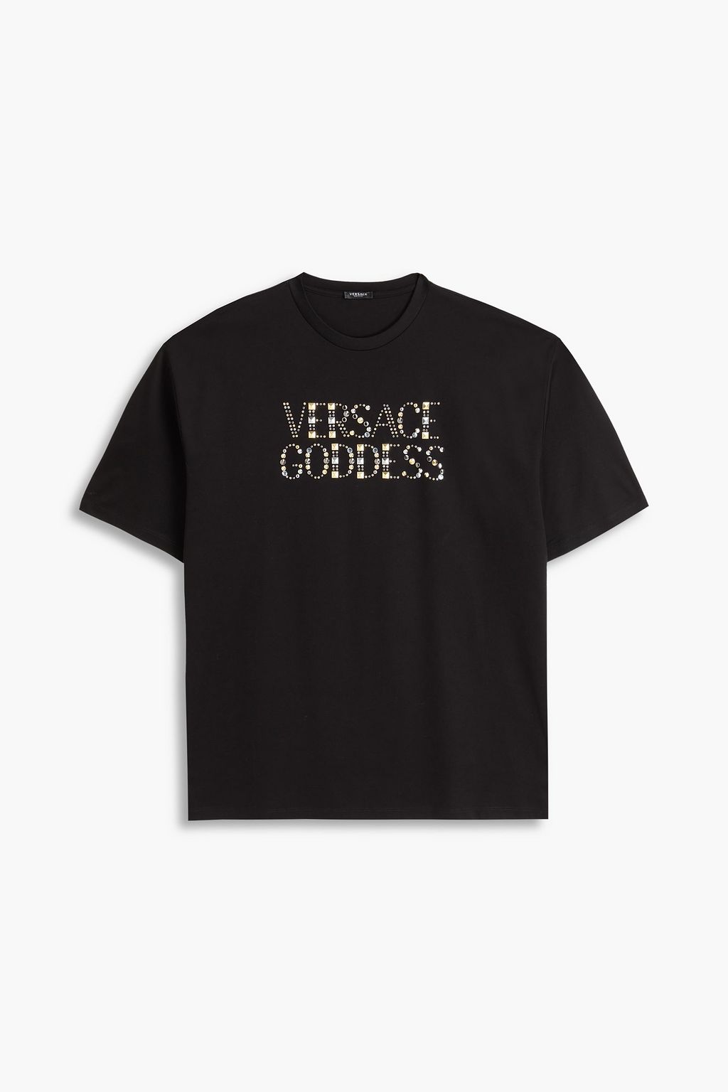 Versace スタッズTシャツ VERSACE スタッズ シャツ サイズM ブルー