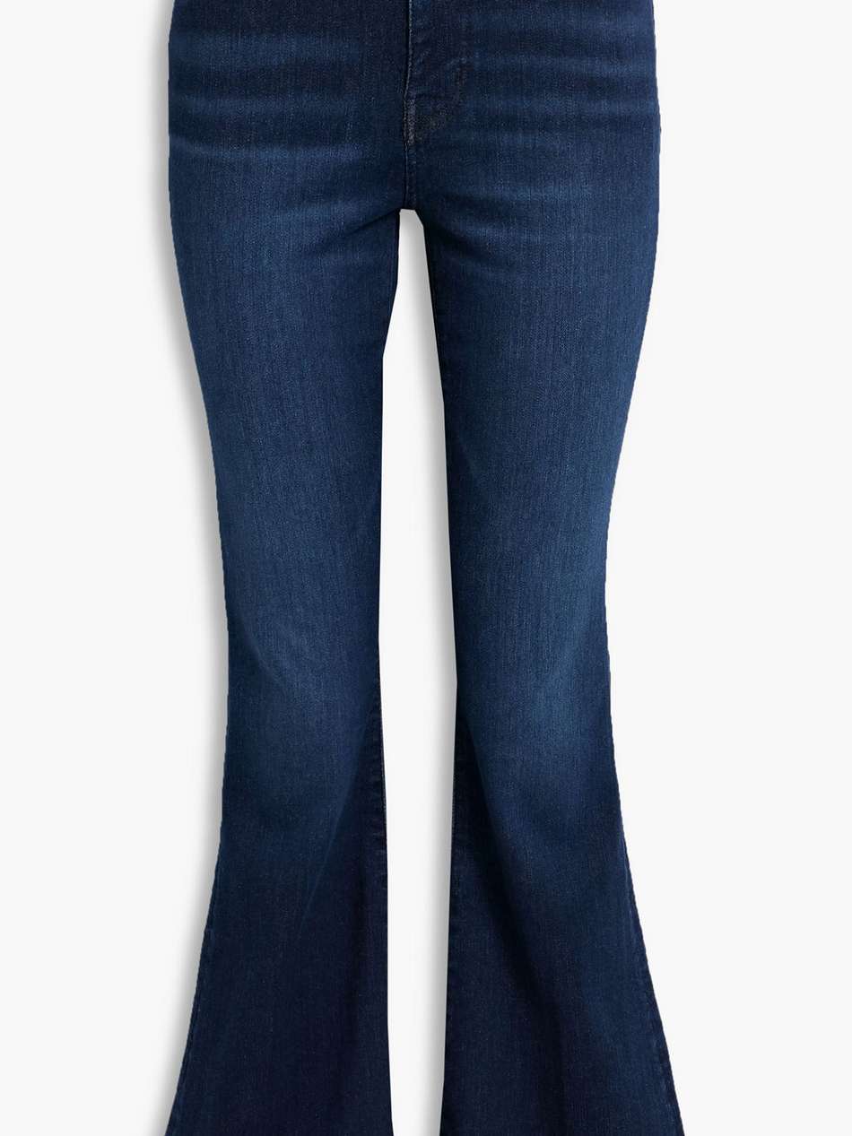 le pixie high-rise flared jeans