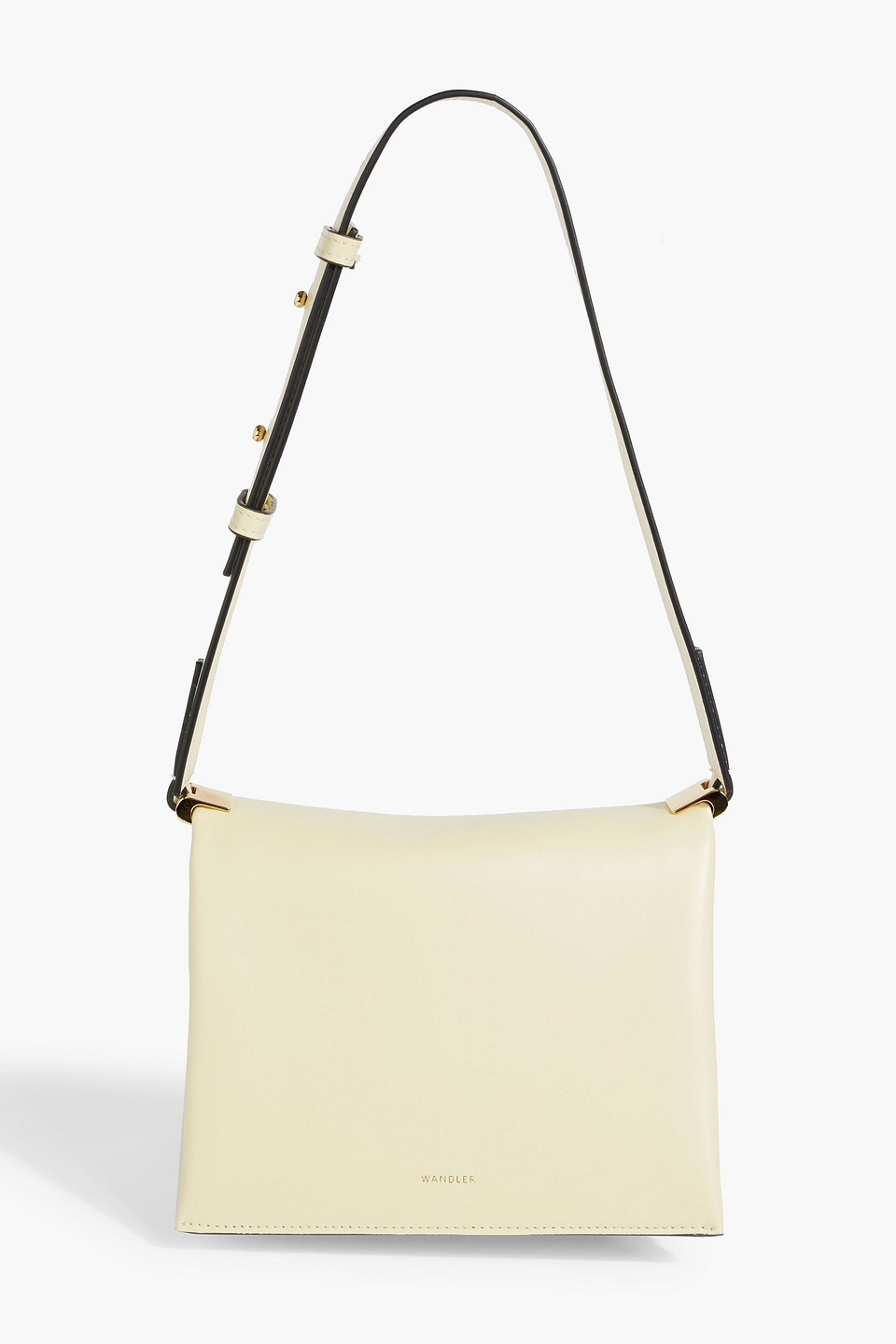 Wandler Uma Leather Shoulder Bag In Pastel Yellow
